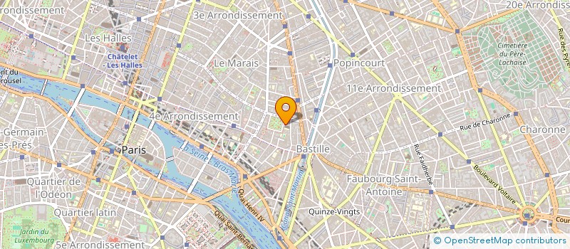 localisation de l'entreprise SARL TESSANE  PARIS