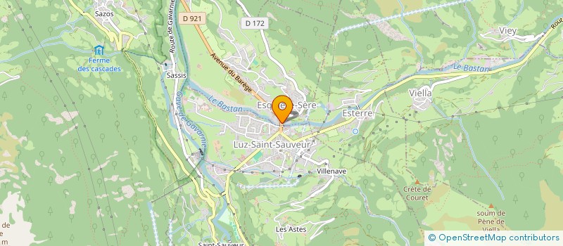 localisation de l'entreprise SARL TETRAS  LUZ SAINT-SAUVEUR