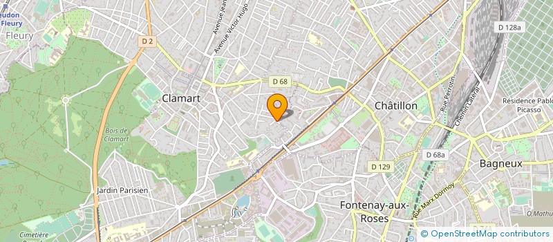 localisation de l'entreprise SARL TEX'ARTH à CLAMART