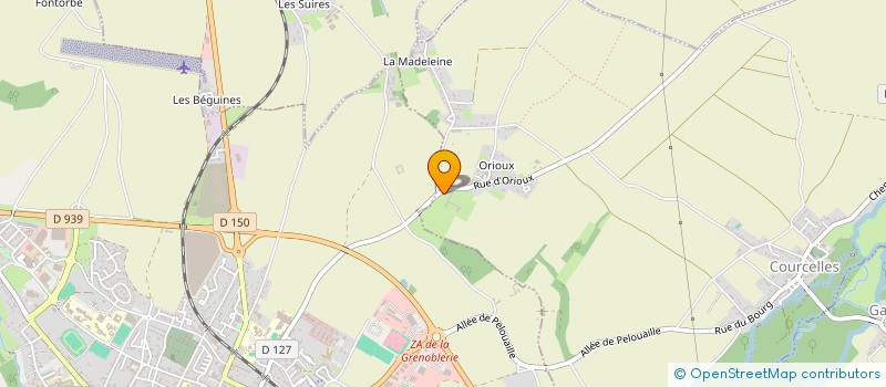 localisation de l'entreprise SARL TEXECO à COURCELLES
