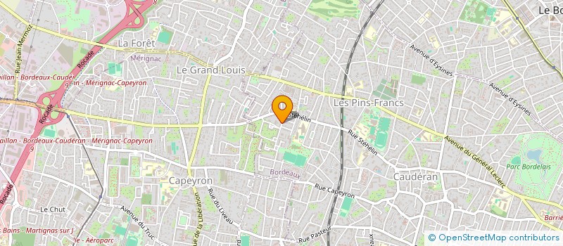 localisation de l'entreprise SARL TEXIER à BORDEAUX