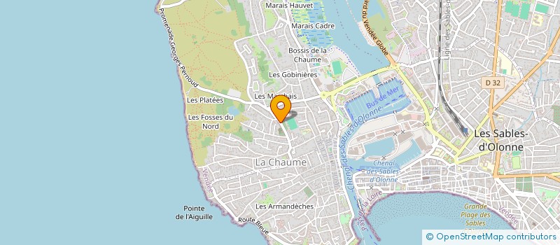 localisation de l'entreprise SARL TEXIER F. à LES SABLES D'OLONNE