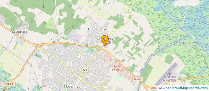 localisation de l'entreprise SARL TFAVL à MARENNES-HIERS-BROUAGE