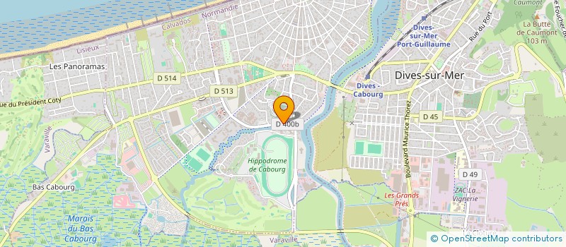 localisation de l'entreprise SARL TH SYSTEM  CABOURG