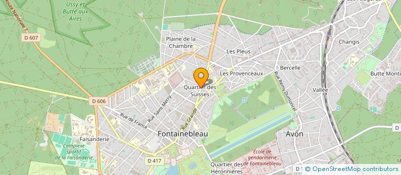 localisation de l'entreprise SARL THAGASTE IMPORT EXPORT  FONTAINEBLEAU