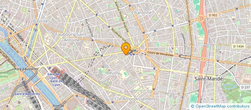 localisation de l'entreprise SARL THAI KANDA  PARIS