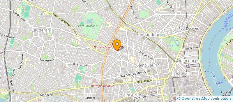 localisation de l'entreprise SARL THE LIFESTYLE SINCE 04 à BORDEAUX