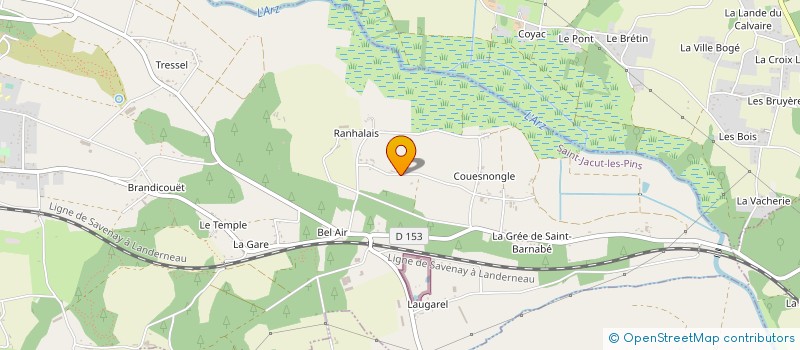 localisation de l'entreprise SARL THE MONEY BUREAU  SAINT-JACUT-LES-PINS