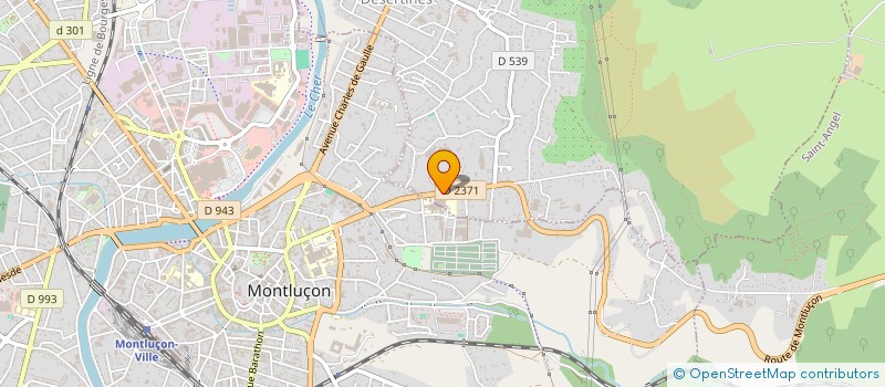 localisation de l'entreprise SARL THEAU MIGAIROU  DESERTINES