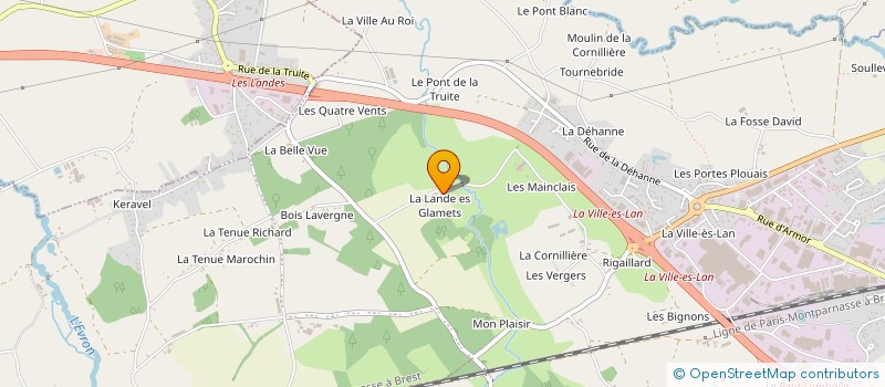 localisation de l'entreprise SARL THEBAULT à LAMBALLE-ARMOR