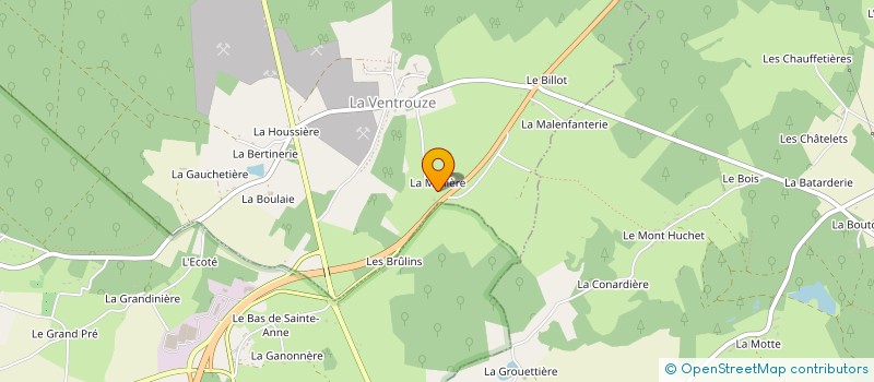 localisation de l'entreprise SARL THEBAULT AUTO PIECES à LA VENTROUZE