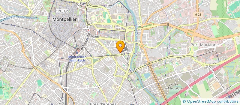 localisation de l'entreprise SARL THELEME à MONTPELLIER