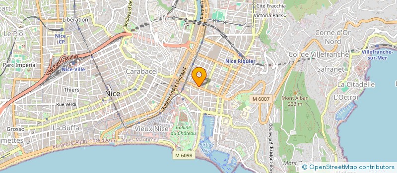 localisation de l'entreprise SARL THEMMA à NICE