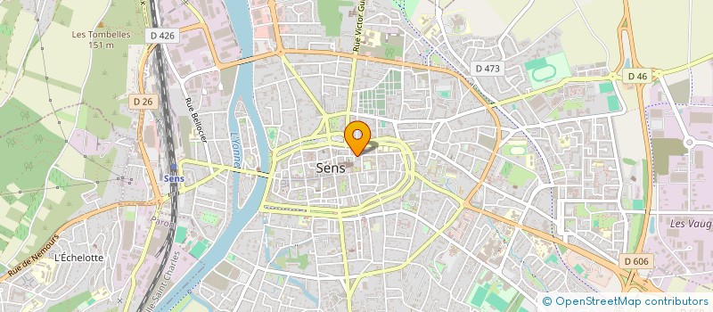 localisation de l'entreprise SARL THENARD à SENS