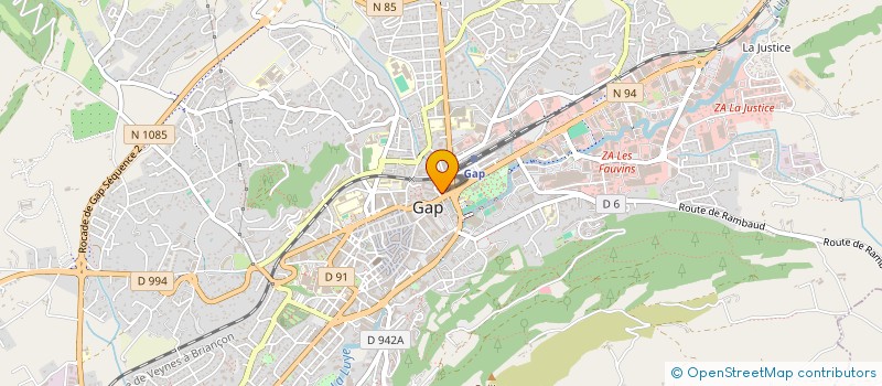 localisation de l'entreprise SARL THEO à GAP