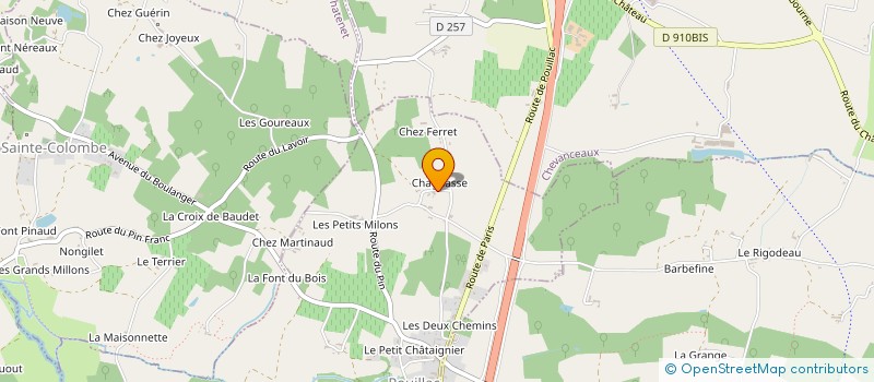 localisation de l'entreprise SARL THEO ACHARD  POUILLAC