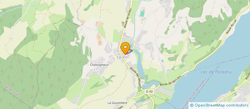 localisation de l'entreprise SARL THEOBALD à VILLAGES DU LAC DE PALADRU