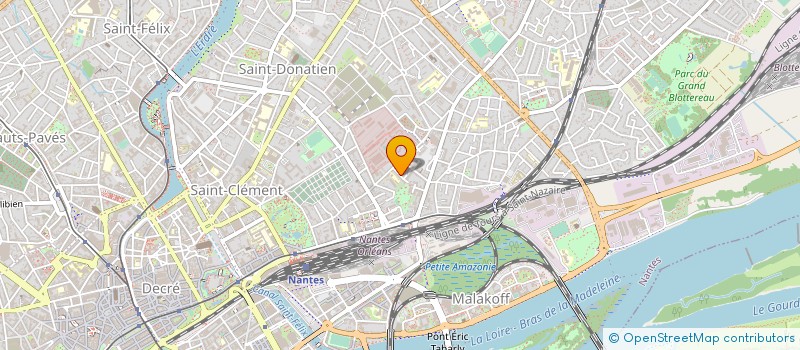 localisation de l'entreprise SARL THERET  NANTES