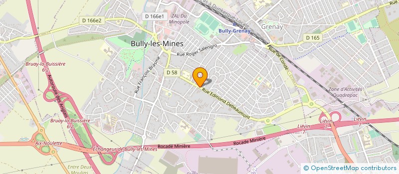 localisation de l'entreprise SARL THERIE ET FILS à BULLY-LES-MINES