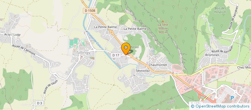 localisation de l'entreprise SARL THERM SANIT à SILLINGY