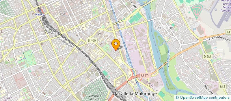 localisation de l'entreprise SARL THERMECO  NANCY