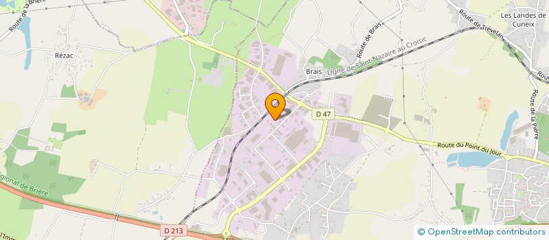 localisation de l'entreprise SARL THERMES HABITAT  SAINT-NAZAIRE