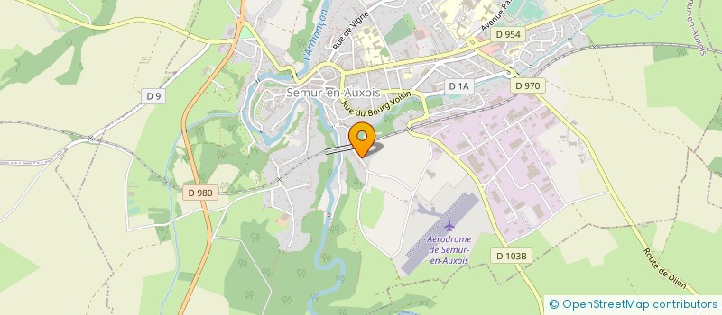 localisation de l'entreprise SARL THERMHOME à SEMUR-EN-AUXOIS