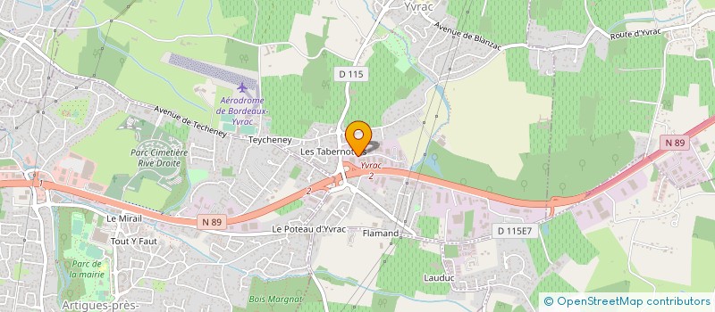 localisation de l'entreprise SARL THERMO FRANCE  YVRAC