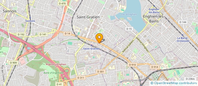 localisation de l'entreprise SARL THERMY BAT  SAINT-GRATIEN