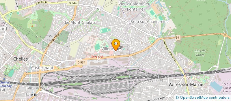 localisation de l'entreprise SARL THEURIER à CHELLES
