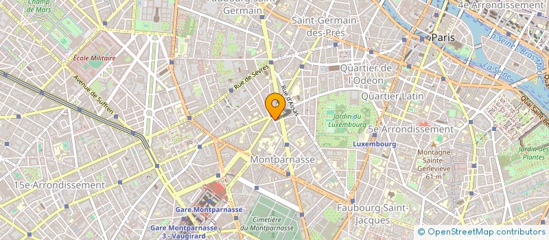 localisation de l'entreprise SARL THEVENIN SAINT PLACIDE  PARIS