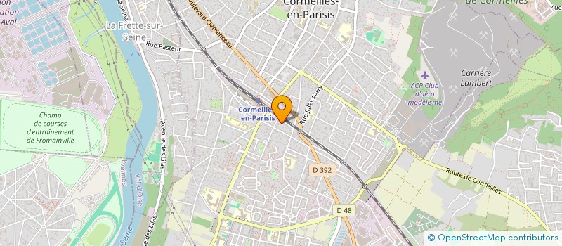 localisation de l'entreprise SARL THEVENY à CORMEILLES-EN-PARISIS