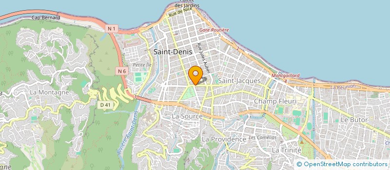 localisation de l'entreprise SARL THH  SAINT-DENIS