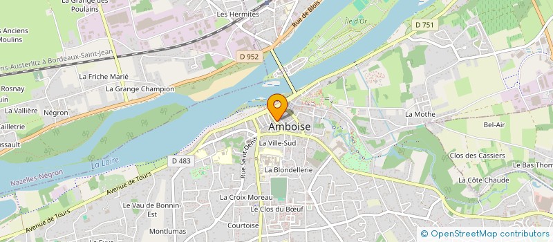 localisation de l'entreprise SARL THIBAULT M&T à AMBOISE