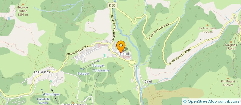 localisation de l'entreprise SARL THIBERLOT  BEUIL