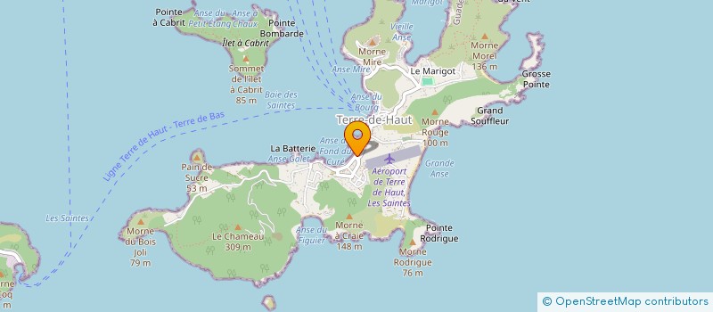 localisation de l'entreprise SARL THICA à TERRE-DE-HAUT