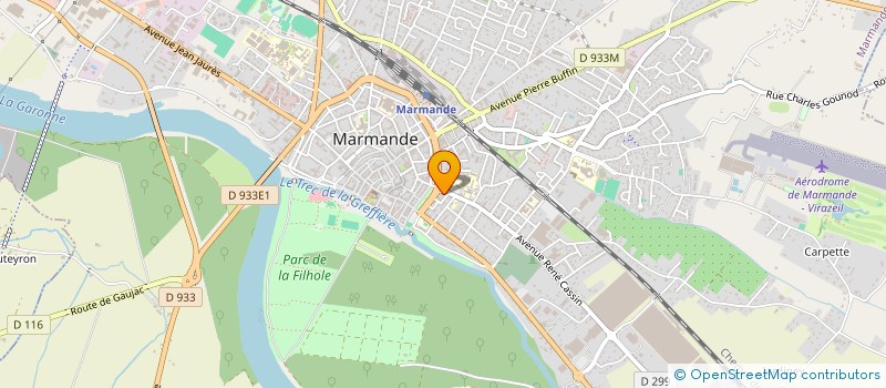 localisation de l'entreprise SARL THIEBAUT MANZANO à MARMANDE