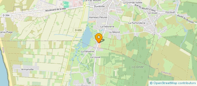 localisation de l'entreprise SARL THIERRY NAVARRE à CREANCES