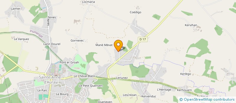 localisation de l'entreprise SARL THIERRY ROUFFINEAU à PLUMERGAT