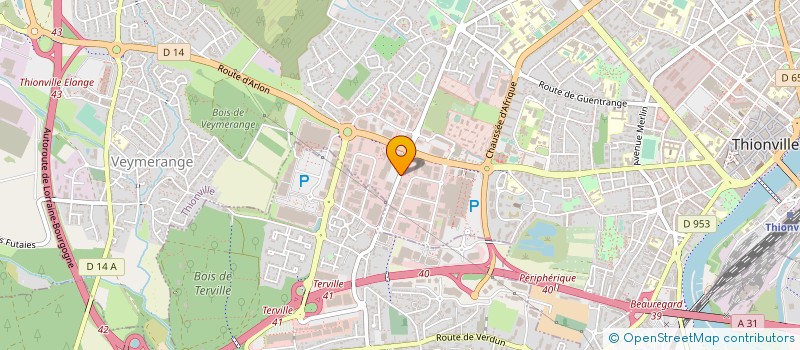 localisation de l'entreprise SARL THIONVILOPTIC à THIONVILLE