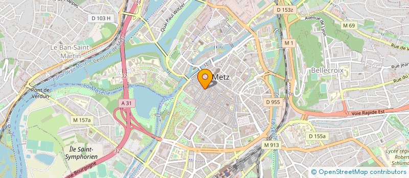 localisation de l'entreprise SARL THIRIET à METZ
