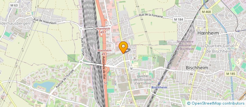 localisation de l'entreprise SARL THIRION-ROFIDAL  HNHEIM