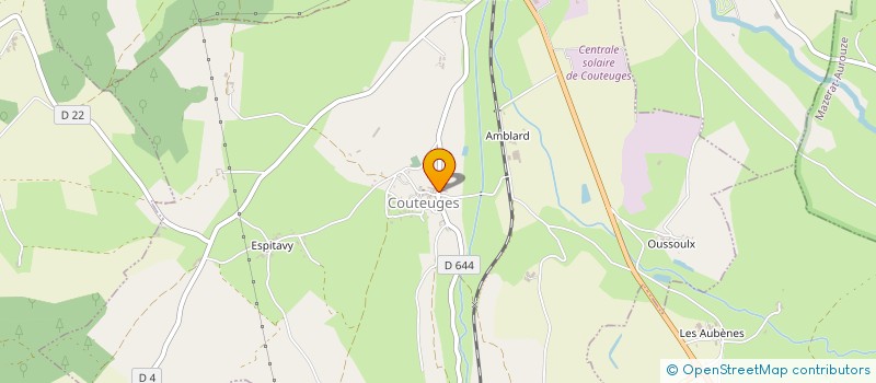 localisation de l'entreprise SARL THIVEYRAT SERRURERIE à SALZUIT