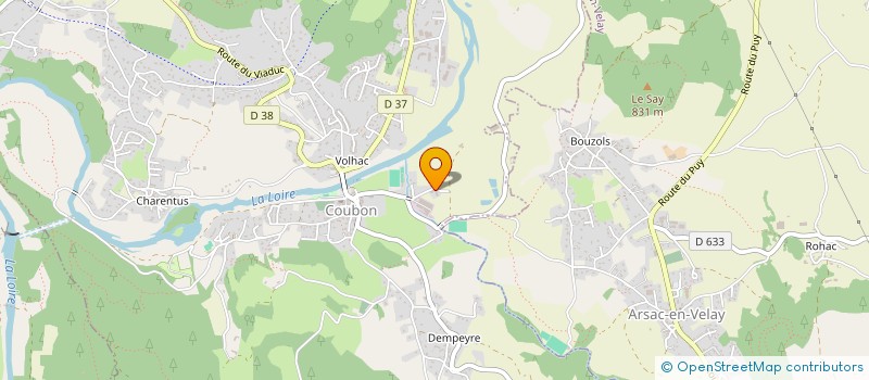 localisation de l'entreprise SARL THOLLOT  COUBON