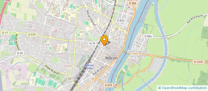 localisation de l'entreprise SARL THOMAGE à MACON