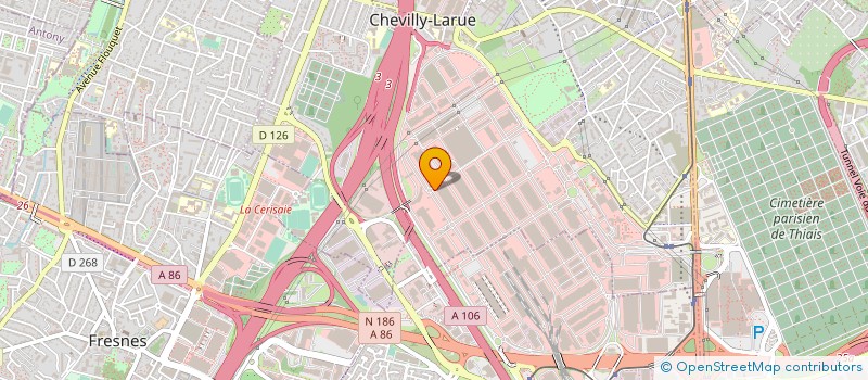 localisation de l'entreprise SARL THOMAS FABRE  CHEVILLY-LARUE