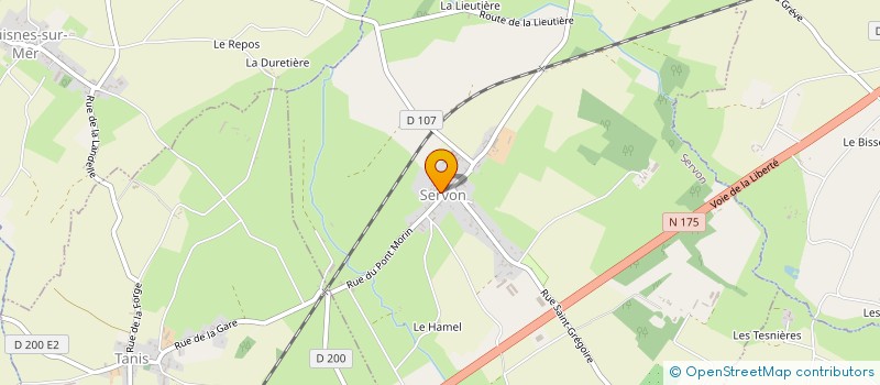 localisation de l'entreprise SARL THOMASB à SERVON