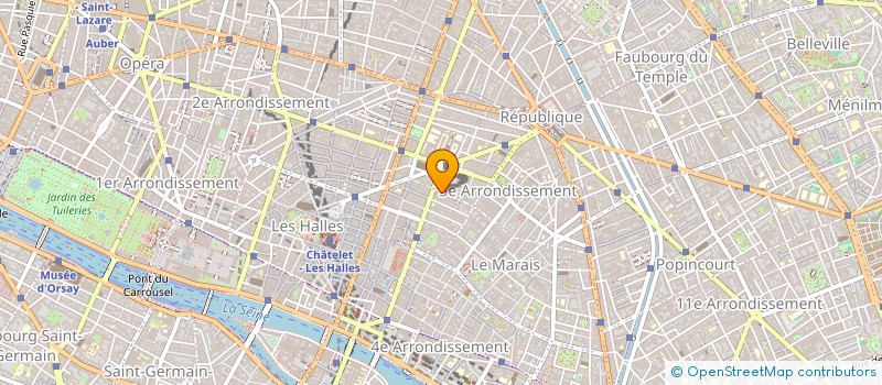 localisation de l'entreprise SARL THRUST  PARIS