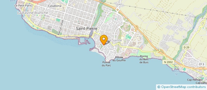 localisation de l'entreprise SARL TI TERRE SAINTE à SAINT-PIERRE