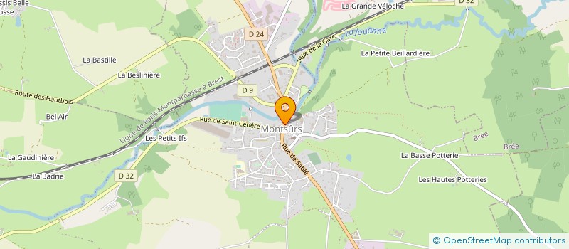 localisation de l'entreprise SARL TICLIO TRADING à MONTSURS